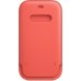 Чехол iPhone 12 | 12 Pro Leather Sleeve with MagSafe - Pink Citrus