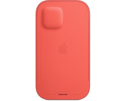 Чехол iPhone 12 | 12 Pro Leather Sleeve with MagSafe - Pink Citrus