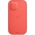 Чехол iPhone 12 | 12 Pro Leather Sleeve with MagSafe - Pink Citrus