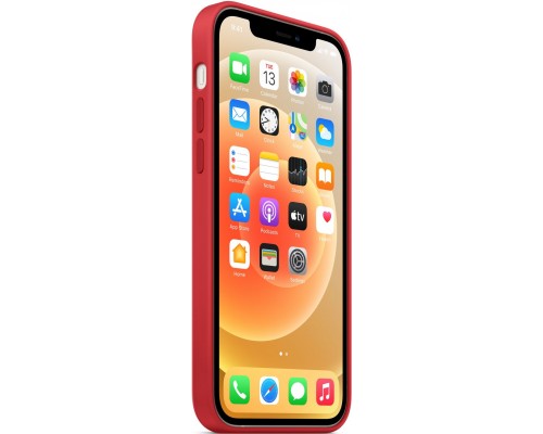 Чехол iPhone 12 | 12 Pro Silicone Case with MagSafe - (PRODUCT)RED