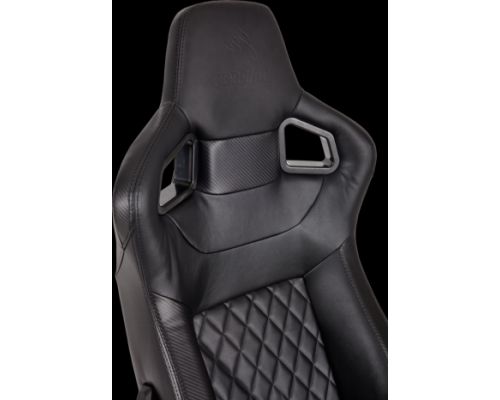 Игровое кресло Corsair Gaming™ T1 Race 2018 Gaming Chair Black/Black