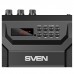 Акустическая система 2.0SVEN PS-520, черный, мощность 2x18 Вт (RMS), TWS, Bluetooth, FM, USB, microSD, LED-дисплей, ПДУ, встроенный аккумулятор