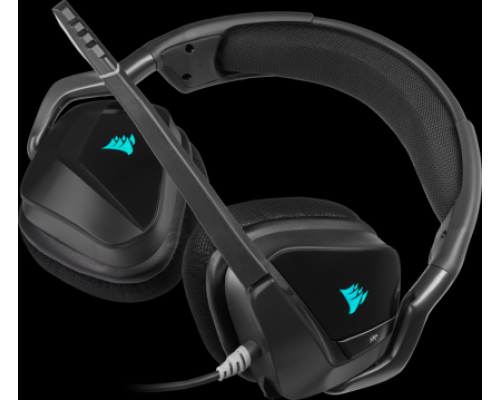 Игровая гарнитура  Corsair Gaming™ VOID RGB ELITE USB Premium Gaming Headset with 7.1 Surround Sound, Carbon