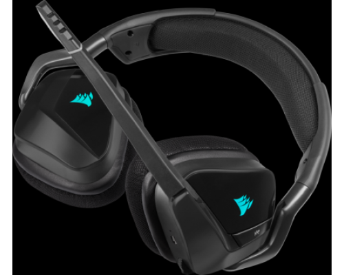 Игровая гарнитура  Corsair Gaming™ VOID RGB ELITE Wireless Premium Gaming Headset with 7.1 Surround Sound, Carbon