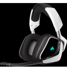 Игровая гарнитура  Corsair Gaming™ VOID RGB ELITE Wireless Premium Gaming Headset with 7.1 Surround Sound, White                                                                                                                                          