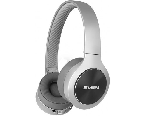 Беспроводные стереонаушники с микрофоном SVEN AP-B580MV, серый (Bluetooth)