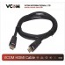 Кабель HDMI 19M/M ver. 2.0 черные коннекторы, 3m VCOM CG526S-B-3M Blister