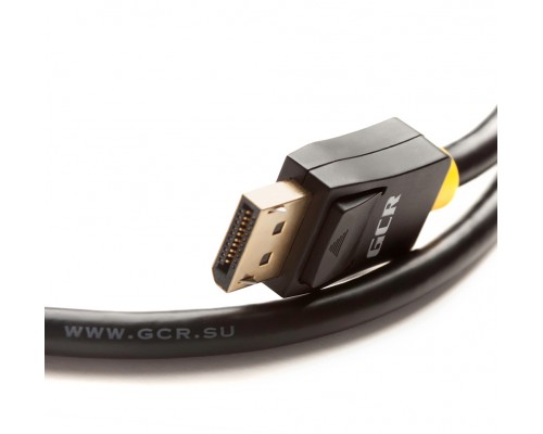 Кабель Greenconnect  2.0m DisplayPort v1.2, 20M/20M, черный, 28/28 AWG, GCR-DP2DP-2.0m