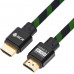 Кабель Greenconnect  HDMI 2.1, 8K 60Hz, 4K 144Hz, 1.0m , динамический HDR 4:4:4, Ultra HD, 48.0 Гбит/с, тройное экранирование, ферритовые фильтры, GCR-51833