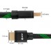 Кабель Greenconnect  HDMI 2.1, 8K 60Hz, 4K 144Hz, 1.0m , динамический HDR 4:4:4, Ultra HD, 48.0 Гбит/с, тройное экранирование, ферритовые фильтры, GCR-51833