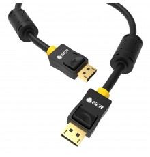 Кабель GCR PROF 2.0m DisplayPort v1.4, 8 K 60Hz, 4 K 165Hz, 20M/20M, черный, ферритовые кольца, 28/28 AWG, GCR-51916                                                                                                                                      