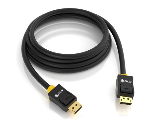 Кабель Greenconnect  3.0m DisplayPort v1.2, 20M/20M, черный, 28/28 AWG, GCR-DP2DP-3.0m