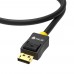 Кабель Greenconnect  3.0m DisplayPort v1.2, 20M/20M, черный, 28/28 AWG, GCR-DP2DP-3.0m