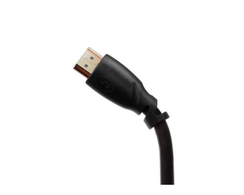 Кабель Greenconnect  Premium 0.5m HDMI версия 2.0, HDR Ultra HD 4K60 Hz/ 5K30Hz, 3D, Ethernet 18.0 Гбит/с, OD8.0mm, 28/26 AWG, черный, GCR-51765