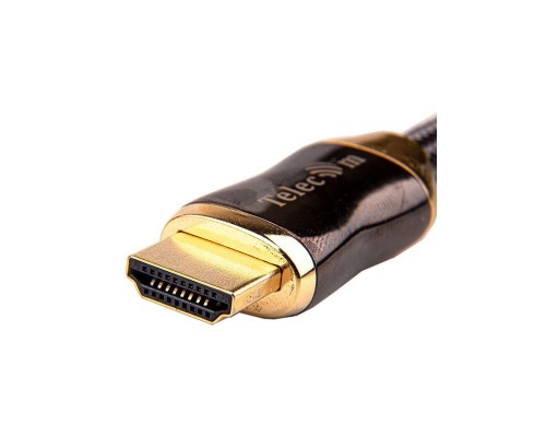 Кабель HDMI 19M/M,ver. 2.1, 8K@60 Hz 0.5m метал разъемы, нейлоновая оплетка Telecom TCG300-0.5M