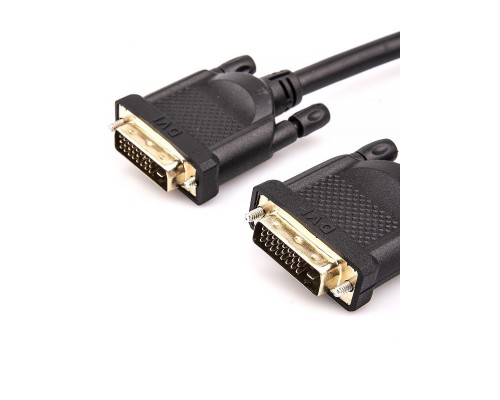 Кабель DVI (24+1) M/M  5m, 2 фильтра Aopen/Qust ACG442GD-5M