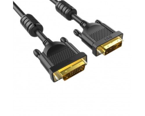 Кабель DVI (24+1) M/M  5m, 2 фильтра Aopen/Qust ACG442GD-5M