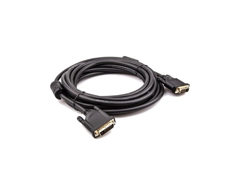 Кабель DVI (24+1) M/M  5m, 2 фильтра Aopen/Qust ACG442GD-5M