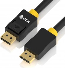 Кабель Greenconnect  PROF 10.0m DisplayPort v1.2, 20M/20M, черный, ферритовые кольца, 28/26 AWG, GCR-50952                                                                                                                                                