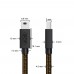 Кабель активный GCR 15.0m USB 2.0, AM/mini 5P, черно-прозрачный, с усилителем сигнала, разъём для доп.питания, 28/24 AWG, GCR-UM2M5P1-BD2S-15.0m