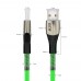 Кабель GCR  1.7m MicroUSB series MERCEDES & SPRING, GREEN, для зарядки, NO Sync data, 22 AWG. GCR-51964