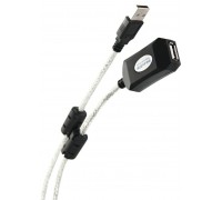 Кабель-адаптер USB2.0-repeater, удлинительный активный Am--Af 25м AopenACU823-25M                                                                                                                                                                         