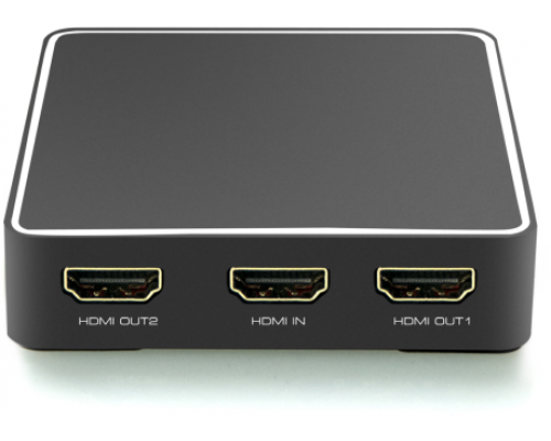 Разветвитель Greenconnect  v2.0 HDMI 1 на 2 выхода, 4Kx2K 60Hz HDR 4:4:4 Greenconnect серия Greenline GCR-GL-vA03P