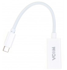 Кабель-адаптер USB 3.1 Type-Cm -- DP(f) 3840x2160@30Hz, 10Gbps , 0,15m VCOM CU422                                                                                                                                                                         