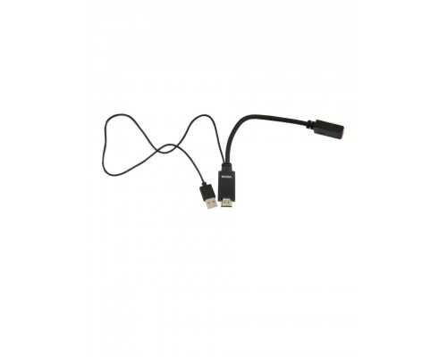 Кабель-переходник HDMI(M) +USB--- DP(F) 0.15m  4K*30Hz VCOMCG599