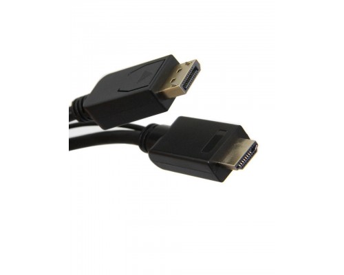 Кабель-переходник HDMI(M) +USB---> DP(M)  4K*30Hz 1.8M, VCOM [CG599C-1.8M)