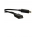 Кабель-переходник HDMI(M) +USB---> DP(M)  4K*30Hz 1.8M, VCOM [CG599C-1.8M)