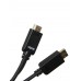 Кабель-переходник HDMI(M) +USB---> DP(M)  4K*30Hz 1.8M, VCOM [CG599C-1.8M)