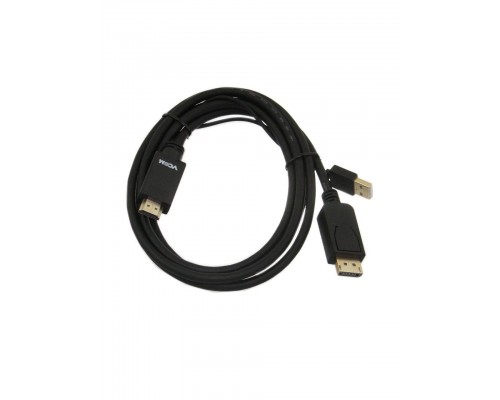 Кабель-переходник HDMI(M) +USB---> DP(M)  4K*30Hz 1.8M, VCOM [CG599C-1.8M)