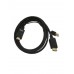 Кабель-переходник HDMI(M) +USB---> DP(M)  4K*30Hz 1.8M, VCOM [CG599C-1.8M)