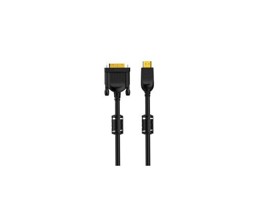 Кабель HDMI AM/DVI(24+1)M, 5м, CU, 1080P@60Hz, 2F, VCOM CG484G-5M