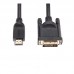 Кабель HDMI AM/DVI(24+1)M, 5м, CU, 1080P@60Hz, 2F, VCOM CG484G-5M