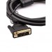 Кабель HDMI AM/DVI(24+1)M, 7.5м, CU, 1080P@60Hz, 2F, VCOM CG484G-7.5M