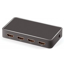 Переключатель HDMI 3 x 1 Greenline, USB Зарядка, 4K 60Hz, GL-vA17P                                                                                                                                                                                        