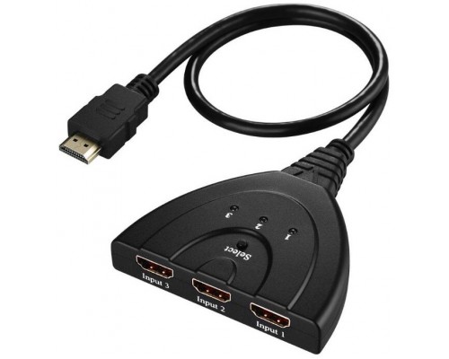 Переключатель HDMI 3x1 Greenline, 4Kx2K 30Hz, GL-v301Z