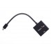 Кабель-переходник Mini DisplayPort (M) -> HDMI (F), 4K@60Hz, Telecom (TA6056)