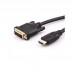 Кабель HDMI AM/DVI(24+1)M, 10м, CU, 1080P@60Hz, 2F, VCOM CG484GD-10M