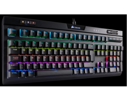 Игровая клавиатура Corsair Gaming™ STRAFE RGB MK.2 Mechanical Gaming Keyboard, Backlit RGB LED, Cherry MX Silent (Russian)