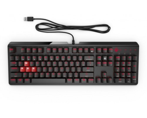 Клавиатура HP Encoder Gaming Red Keyboard