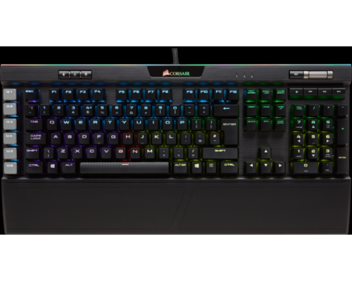 Игровая клавиатура Corsair Gaming™ Keyboard K95 RGB PLATINUM Rapidfire , подсветка RGB, механические переключатели Cherry MX Brown RGB