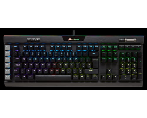 Игровая клавиатура Corsair Gaming™ Keyboard K95 RGB PLATINUM Rapidfire , подсветка RGB, механические переключатели Cherry MX Brown RGB