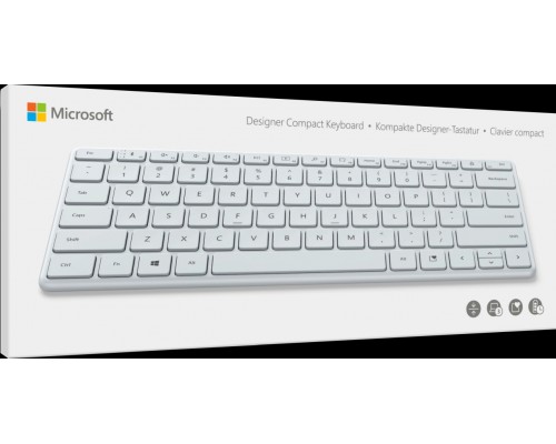 Клавиатура Microsof Compact Keyboard Bluetooth Glacier