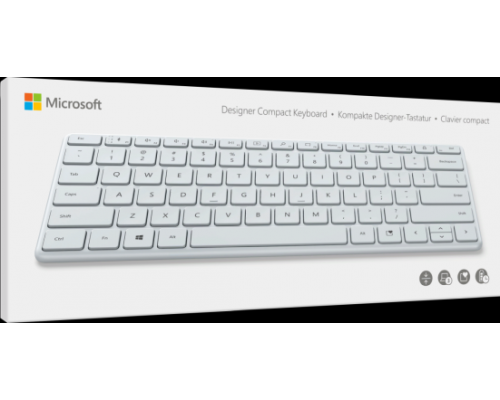 Клавиатура Microsof Compact Keyboard Bluetooth Glacier