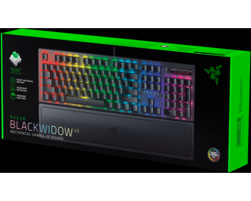 Клавиатура Razer BlackWidow V3 (Green Switch) - Russian Layout