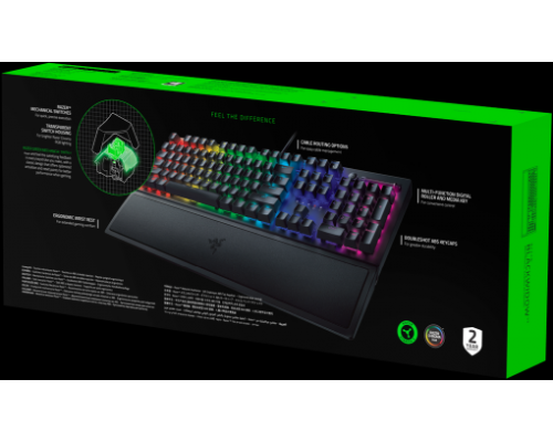 Клавиатура Razer BlackWidow V3 (Green Switch) - Russian Layout