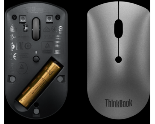 Мышь Lenovo ThinkBook Bluetooth Silent Mouse grey